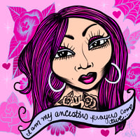 Image 1 of I Am My Ancestor Prayers Come True (pink version)