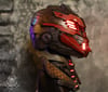 Zenith warrior - wearable alien helmet and neck armor