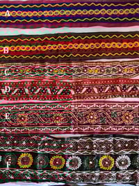 Image 1 of Tribal Trim Cotton / Velvet Border (TC009)