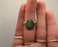 Image 3 of Twisted Wire Variscite Ring