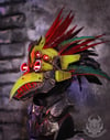 Guardian of Thoth - Tribaltech Avian creature mask/headdress + neck armor