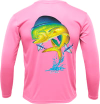 Image of Just Hook 'Em Dolphin Shirt