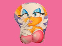 Image 2 of Rouge the Bat Mouse Mat!