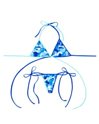 Image 1 of Blue Camo Bape Bikini