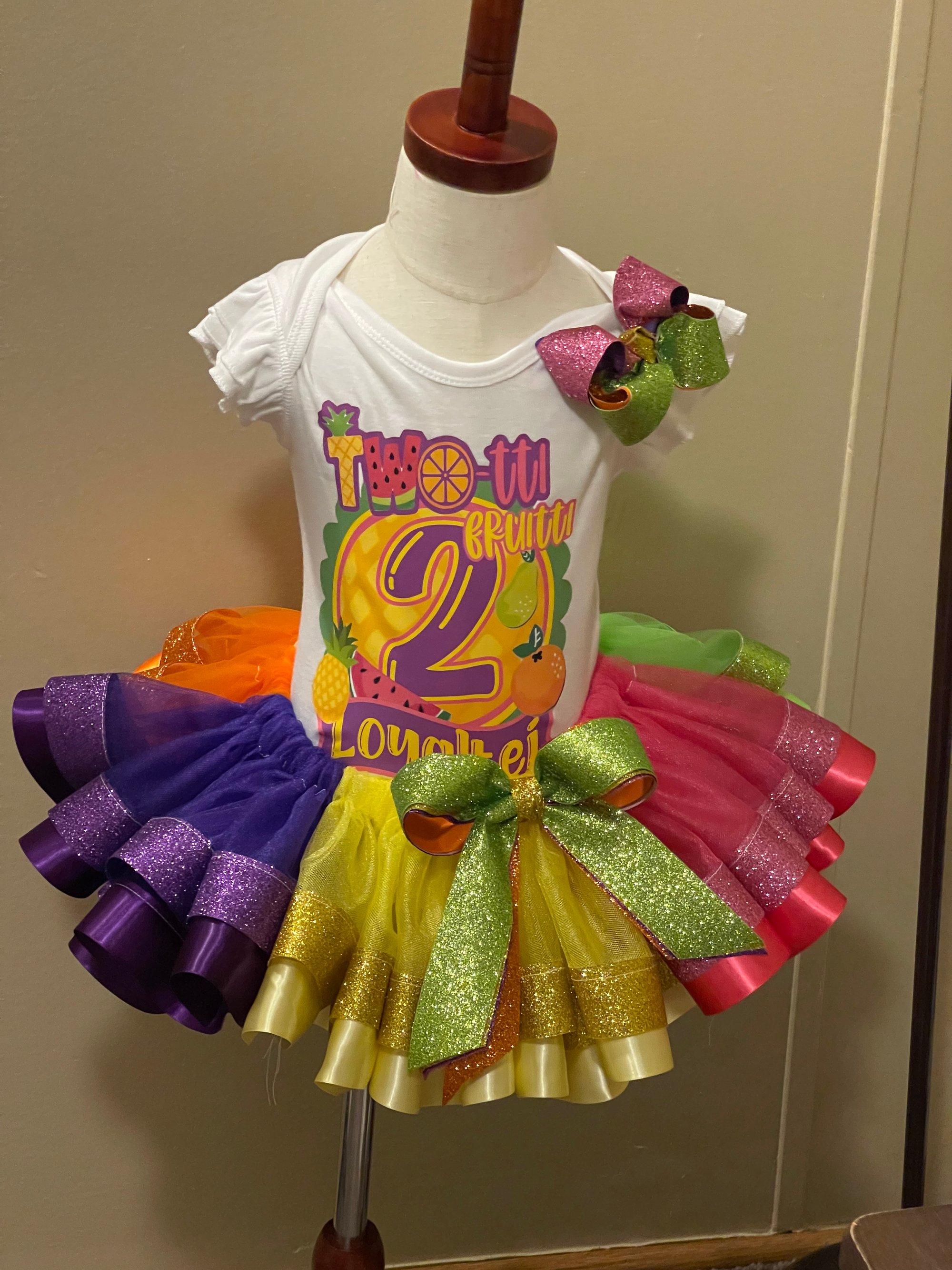 Ribbon Trim Tutu Set | Ruffled By K