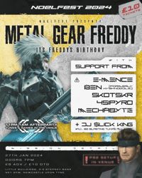 METAL GEAR FREDDY TICKET (Noelfest 2024)