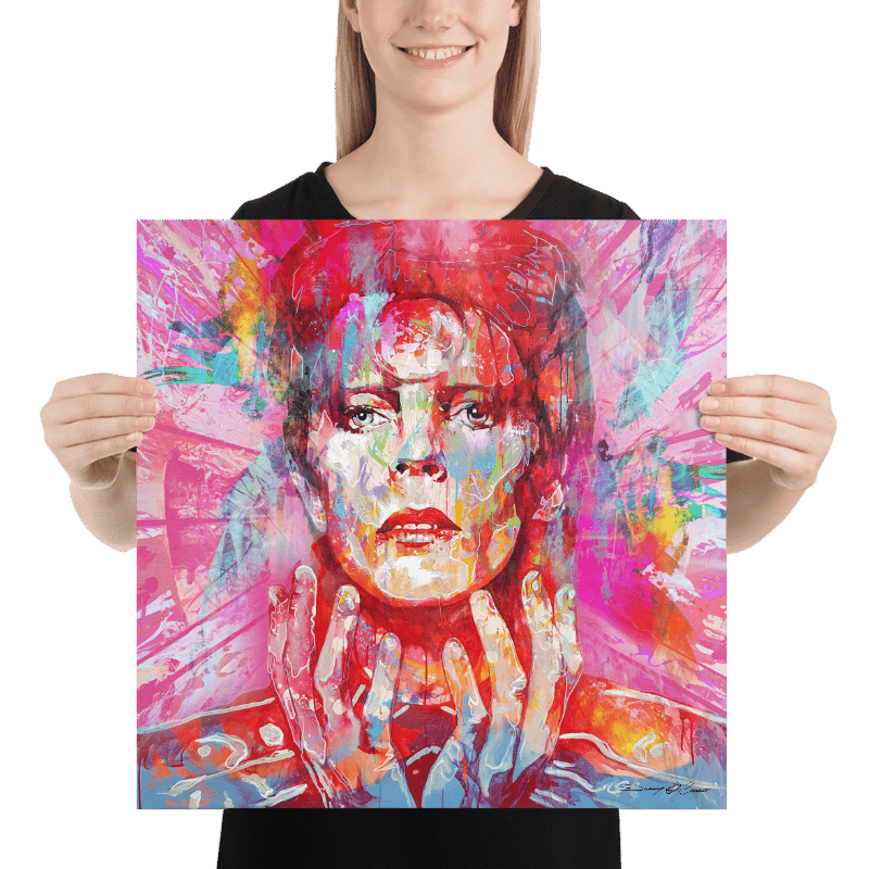 "Bowie" OPEN EDITION PRINT - FREE WORLDWIDE SHIPPING!!!