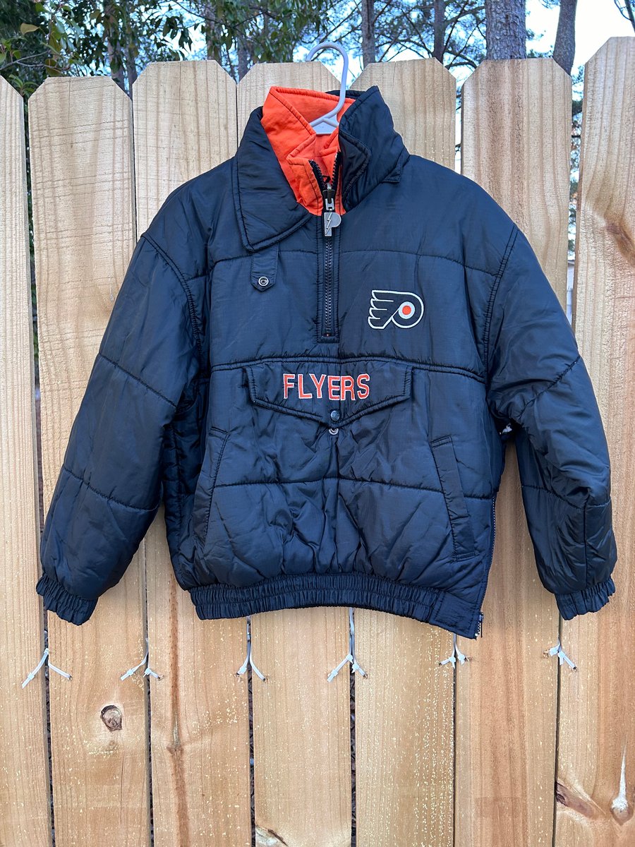 Image of Reversible Vintage Philadelphia Flyers Puffer 