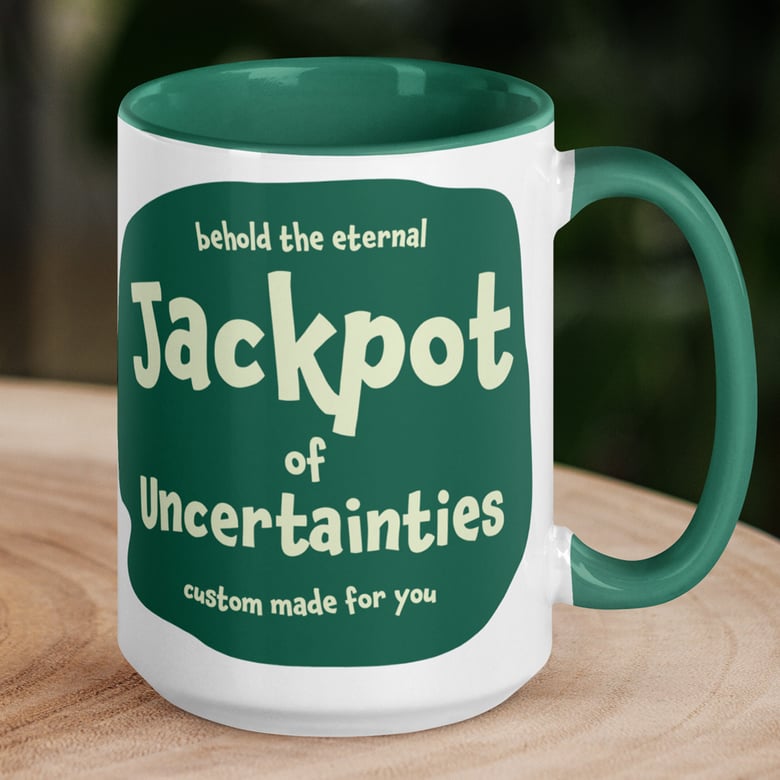 Image of Jackpot of Uncertainties Mug