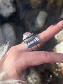 Image 3 of  Fire Opal Nouveau Ring, Size 7.75/8