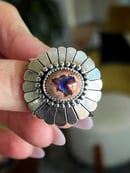 Image 5 of  Fire Opal Nouveau Ring, Size 7.75/8