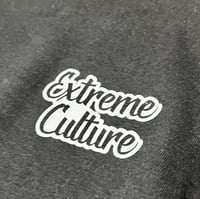 Image 2 of Extreme Culture® - Long Sleeve Tee (BLACK) grey logo