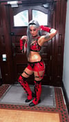 Signed Black and Red Vinyl Ring Gear