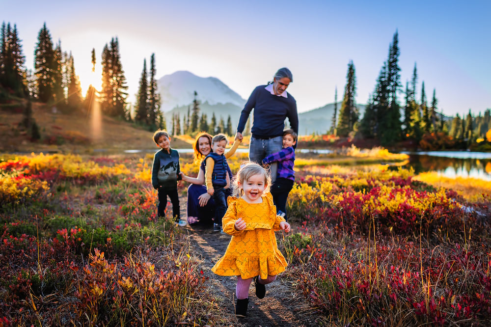 Image of Mt. Rainier ADVENTURE Session - SUMMER and AUTUMN (2024) - $1500