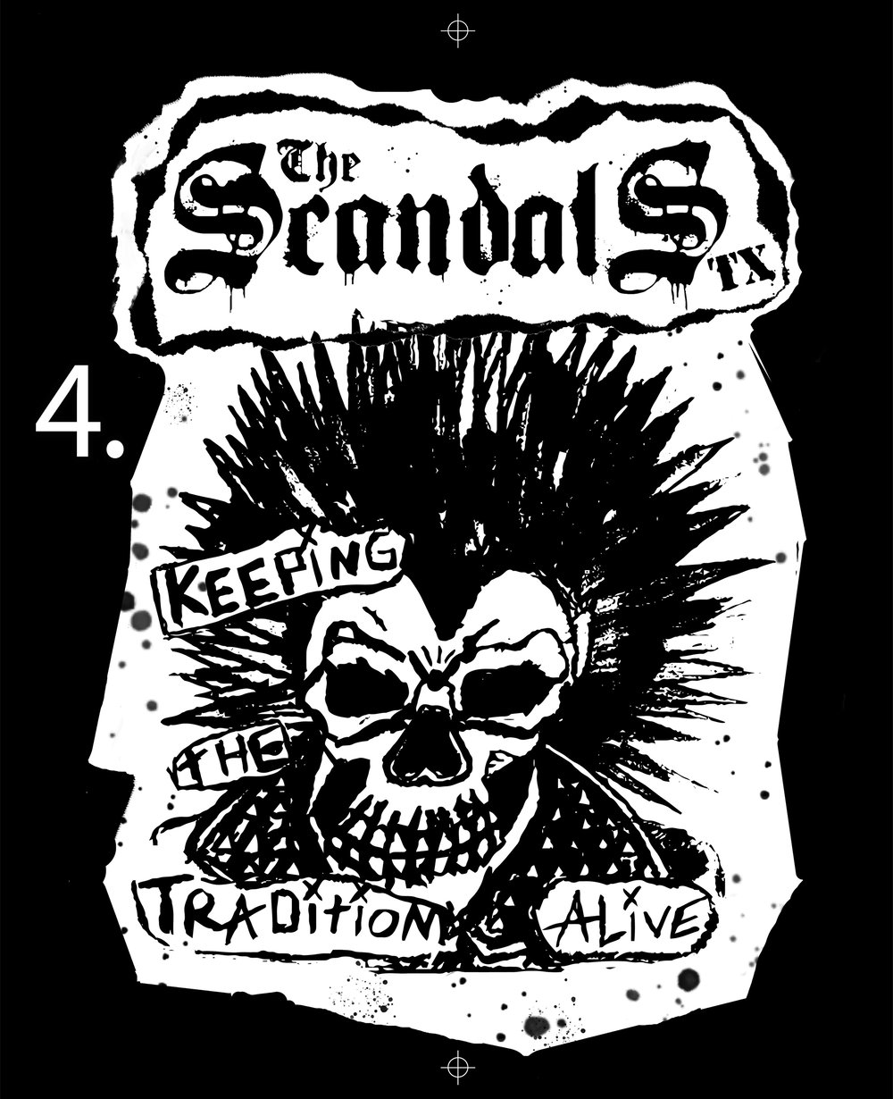 The Scandals TX - Zipper Hoodie