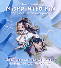 Image 2 of [Restock] Danmei Sword Flying Series (SVSSS, MDZS, TGCF 2HA) - Enamel Pins