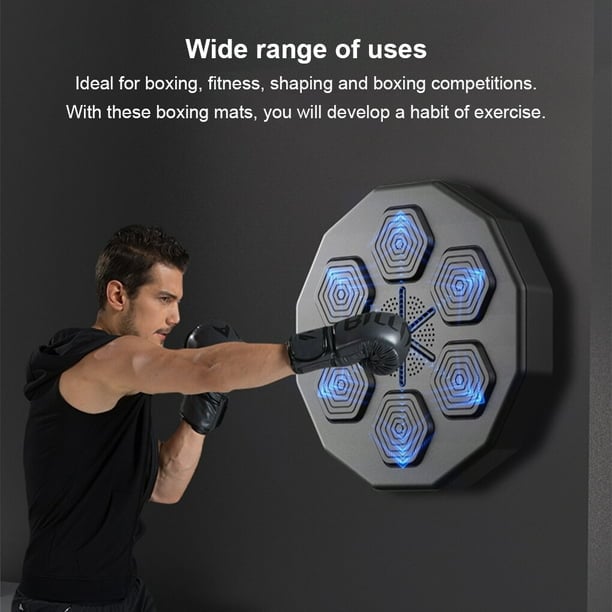 BeatMaster™ Wall-Mounted Electronic Boxing Trainer: Smart Focus, Digital Punching Pads