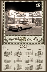 2024 Dreaming Casually Wall Calendar