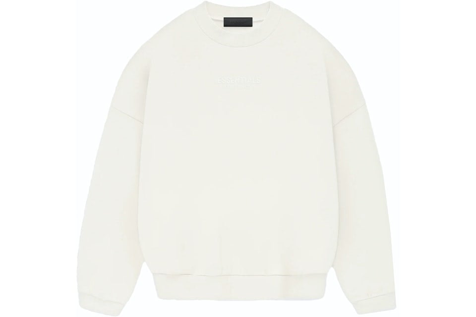 Fear of God Essentials Crewneck Cloud Dancer (FW23) | TheNorthFashion