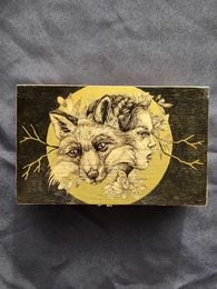 Image 1 of Fox Lady Wood Box
