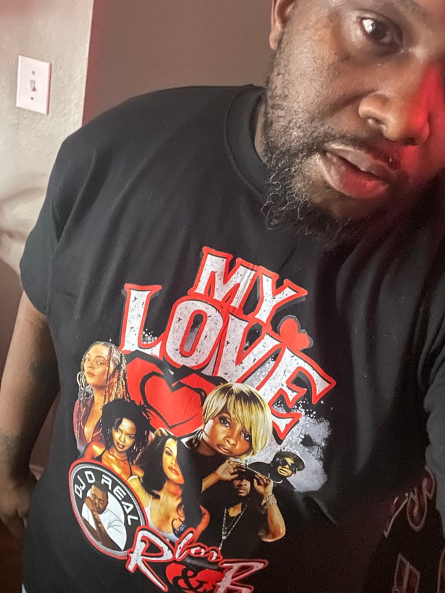 MY LOVE FOR R&B VINTAGE 1 T-SHIRT