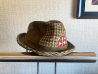 Image 1 of MY sinatra style fedora sz m wool 