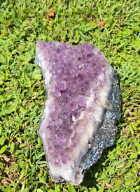 Image 1 of Amethyst Cluster Large Statement