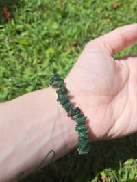 Image 2 of Green Aventurine Chip Bracelets