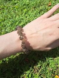 Image 1 of Smokey Quartz Chip Bracelets