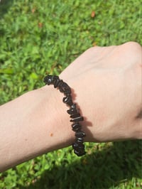 Image 1 of Black Onyx Chip Bracelet