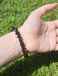 Image 2 of Black Onyx Chip Bracelet