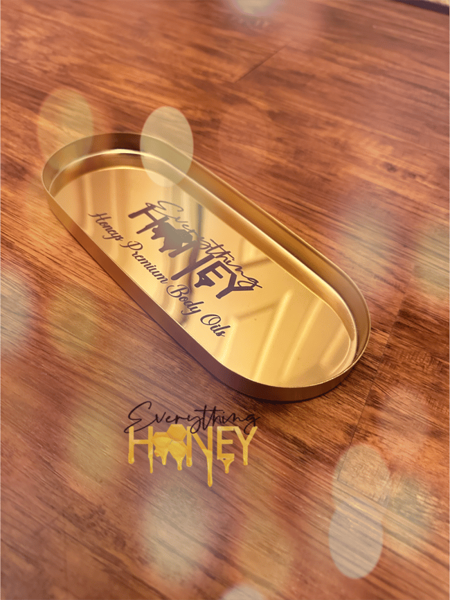 Luxe Gold Vanity Tray 