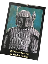 Image 1 of Star Wars art calendar 