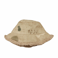 Image 1 of reverse watercolour bucket hat 