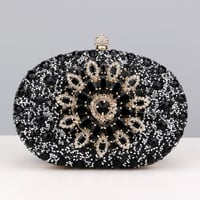 Image 4 of HAMIDAH RHINESTONE CLUTCH