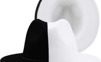 Black and white Fedora 