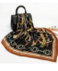 Designer Scarf Black 