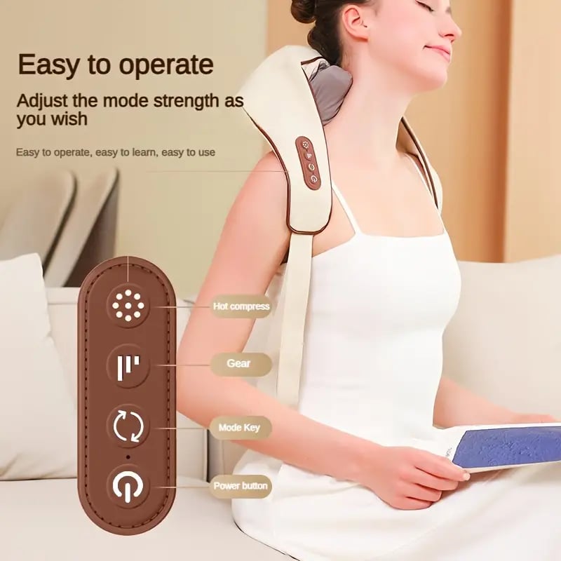 TheraSculpt Pro™ 8D Precision Neck & Shoulder Massager