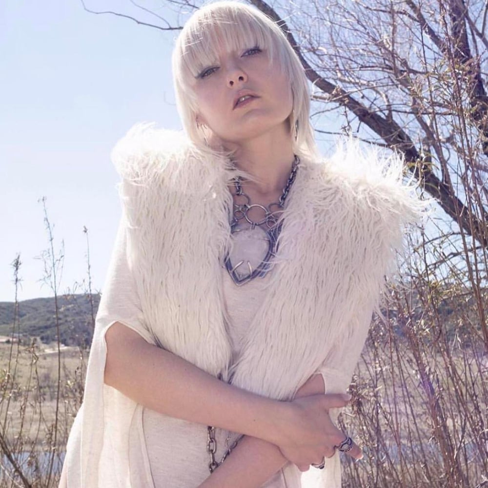 Image of Hell Bent Faux Leather stole