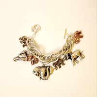 Image 2 of Elephant Bangle Bracelet  2 choices! 