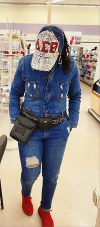 Image 2 of Black Vegan Leather Belt Bag  RESTOCK coming soon