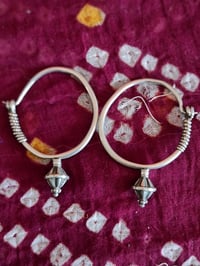 Image 4 of Vintage Balochi Poppy Earrings - (TS002)