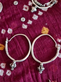 Image 6 of Vintage Balochi Poppy Earrings - (TS003)