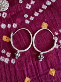 Image 5 of Vintage Balochi Poppy Earrings - (TS003)