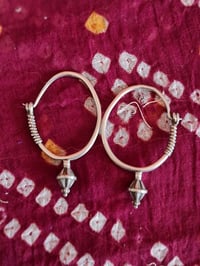 Image 6 of Vintage Balochi Poppy Earrings - (TS002)