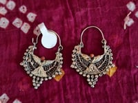 Image 6 of Vintage Kuchi Silver Angel Earrings - (TS010)