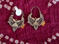 Image 8 of Vintage Kuchi Silver Angel Earrings - (TS010)