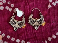 Image 5 of Vintage Kuchi Silver Angel Earrings - (TS010)