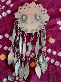 Image 5 of Vintage Turcoman Gold Wash Silver Pendant - (TS014)