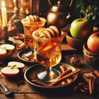 Candy Apple Cider | 12oz Crackling Wooden Wick Candle